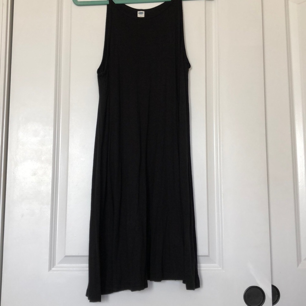 Black swing dress